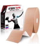 Kinesiology Tape Bulk 2 in. Designed to Boost Athletic Performance, Reduce Muscle Pain, Ease Inflammation. Easy to Use/Apply, Stays on for Several Days. Latex-Free, Waterproof, 97% Cotton /3% Spandex Beige-Bulk-Uncut - Buy Online on GoSupps.com