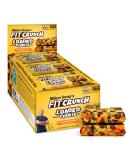 FITCRUNCH Loaded Cookie Protein Bar - High Protein, Gluten Free Snack (Peanut Butter Blast, 12 Count) - Buy Online on GoSupps.com