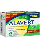 Alavert Allergy 24-Hour Relief Orally Disintegrating Tablets, Fresh Mint - 60 Count - Buy Online on GoSupps.com