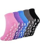 JEASONA 5 pairs stopper socks women colored cotton. - Buy Online on GoSupps.com