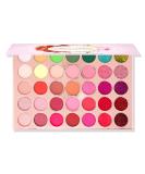 35 Color High Pigment Eyeshadow Palette - Glitter & Cream Shades | Strawberry Field - International Shipping Available - Buy Online on GoSupps.com