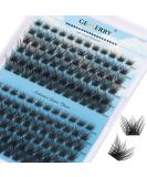 GEMERRY D Curl Cluster Lashes 144pcs - 0.07mm 8-16mm Mix | DIY Wide Stem Natural Lashes - B04 - Buy Online on GoSupps.com