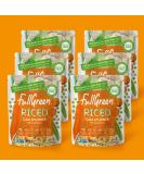 Fullgreen Riced Cauliflower with Carrots and Peas - Keto Friendly Non-GMO, Preservative-Free, Shelf-Stable (6 Pouches) - Buy Online on GoSupps.com