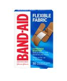 Band-Aid Brand Flexible Fabric Adhesive Bandages for Comfortable Flexible Protection & Wound Care of Minor Cuts & Scrapes, with Quilt-Aid Technology to Cushion Painful Wounds, Assorted Sizes, 30 ct - Buy Online on GoSupps.com