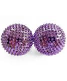 2x DBT Skills Hedgehog Ball - Magnetic Acupressure Stress Relief Massage Ball (Purple 47mm) for Tension Mobility & Concentration - Buy Online on GoSupps.com