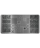 MoYou XL Vintage 1 Stamping Template - Premium Nail Art Stamping Kit for Professional Manicure - Buy Online on GoSupps.com