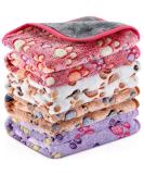 4 Pcs Waterproof Guinea Pig Blankets Washable Small Animal Fleece Bedding Absorbent Guinea Pig Cage Liners Reusable Pet Pee Pad Sleep Mat Pad Cover for Hamster Ferret (Paw Print 12 x 12 Inch) Paw Print 12 x 12 Inch - Buy Online on GoSupps.com