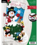 Bucilla Felt Stocking KIT TR  The Perfect Tree - Buy Online on GoSupps.com