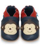 Baby Shoes with Soft Sole - Baby Girl Shoes - Baby Boy Shoes - Leather Toddler Shoes - Baby Walking Shoes 2-3 Years Monkey - Buy Online on GoSupps.com