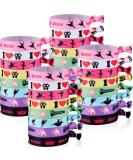 32 Piece Non Crease Ribbon Hair Ties - Mexican Festival Hair Accessories for Girls and Women - Buy Online on GoSupps.com
