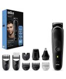 Braun All-In-One Beard Care Bodygroomer Set Beard Trimmer Trimmer/Hair Clipper Men Hair Clippers Waterproof Rechargeable 100 Min. Wireless Run Time Gift Man MGK5410 Black / Grey MGK5410 - Buy Online on GoSupps.com