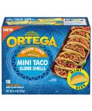 Ortega Mini Taco Slider Shells Yellow Corn 4.4 oz - 18 Count - Buy Online on GoSupps.com