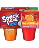 Snack Pack Juicy Gels Strawberry And Orange, 13 Ounce - Buy Online on GoSupps.com