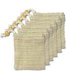 6-Pack Natural Exfoliating Sisal Soap Saver Bags for Shower Bath - Buy Online on GoSupps.com