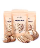 Slimback Lower-Carb-Brotback mix-3 pack-keto vegan and gluten-free protein bread alternative without soy and grain 245 g (3-pack) - Buy Online on GoSupps.com