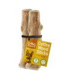Natural Dog Treats | Chewing Bone & Wood Toys for Dogs | Coffee Wood Chews | Caustab Chewing Wood XS - 2U - Buy Online on GoSupps.com