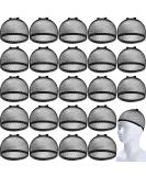 50 Piece Stretchy Nylon Wig Caps - Black Fishnet Wig Cap for Women, Men, Girls - Weaving Cap Liner - Buy Online on GoSupps.com