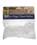 The Beadsmith No-Tangle Thread Bobbins, String Organizer, Ideal for Kumihimo or Cord Management (1 7/8 Inches, Set of 8) White - Buy Online on GoSupps.com