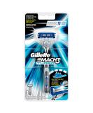 Buy Gillette Mach3 Turbo Razor for Men | Premium Shaving Experience | Fast International Shipping - Buy Online on GoSupps.com