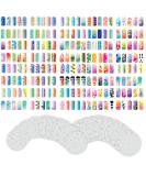 Custom Body Art Airbrush Nail Stencils - Design Series Set # 2 Includes 20 Individual Nail Templates with 16 Designs Each for a Total 320 Designs of Series #2 - Buy Online on GoSupps.com