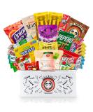 Dalgona box with over 30 Korean sweets - selected mix of versatile snacks and candy in an XXL gift box - specialties from all over the world - Buy Online on GoSupps.com