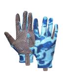 Seibertron S.P.S.G-4 Horse Riding Touchscreen UPF100+ UV Sun Glove | Adult Size Blue - Buy Online on GoSupps.com