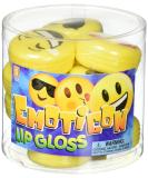 Buy Rhode Island Novelty Emoticon Lip Gloss - 12 Pieces 1.75 Inch | International Shipping Available - Buy Online on GoSupps.com