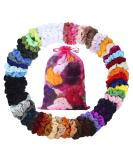 ADRIONE Scrunchies for Women 60 Pack Hair Scrunchies for Girls Hair Scrunchies for Women's Hair Velvet Scrunchies for Thick Hair Scrunchie Bulk Velvet Scrunchies for Women Velvet Hair Scrunchy - Buy Online on GoSupps.com