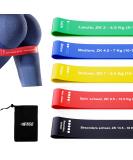 FNG8 Fitness Straps Set - Printed Exercises in German | 5 Resistance Levels | Skin-Friendly Latex Training Bands for Unisex Physio & Sports - Buy Online on GoSupps.com