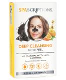 Shop SpaScriptions Deep Cleansing Nose Peel - Charcoal Witch Hazel & Vitamin C | Gentle Custom Sizing | International Shipping Available - Buy Online on GoSupps.com