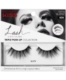 KISS Lash Couture Triple Push Up Collection, 3D Volume False Eyelashes with Triple Design Technology, Multi-Angles & Lengths, Cruelty-Free, Contact Lens Friendly, and Reusable, Style Teddy, 1 Pair - Buy Online on GoSupps.com