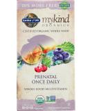Garden of Life Organic Mykind Prenatal Once Daily 108 CT | Best Prenatal Multivitamin - Buy Online on GoSupps.com