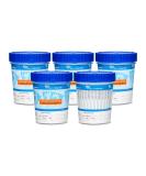 25 Pack 10 Panel Drug Testing Kit - Detects 10 Drugs with Built-in Temperature Strip - Easy Read One Step Multi-Drug Test - Buy Online on GoSupps.com