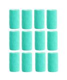 Cohesive Bandage - 12 Rolls x 10cm x 4.5m First Aid Sports Wrap Bandages COBOX Pet Vet Wrap Self Adherent Cohesive Bandages Teal - Buy Online on GoSupps.com