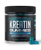 Demon Labz High-Dose Creatine Gummy Bears - 3000mg Creatine HCL Vegan Lab Tested Blue Raspberry Flavor - 90 Gummies - Buy Online on GoSupps.com