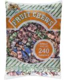 Albert's Chews Fruit Assorted Bag, 240 Piece, 21.2 Ounce - Buy Online on GoSupps.com