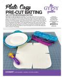 Gypsy Quilter Plate Cozy Pre Cut Batting 8ct - Convenient Batting for DIY Plate Cozy Projects - Buy Online on GoSupps.com
