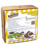 Humus Brick - 70L Coconut Litter for Reptiles | Eco-Friendly Terrarium Substrate & Turtle Bedding - Buy Online on GoSupps.com