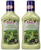Kraft Green Goddess Dressing, 16 Fl Oz (Pack of 2) - Buy Online on GoSupps.com