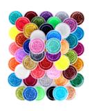 48 Colors Nail Glitter Set - 5g Boxes for Nail Art, Eyeshadow, Cosmetics, Crafts & Festive Makeup - Buy Online on GoSupps.com