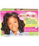 African Pride Dream Kids Olive Miracle Relaxer Regular - Contains Olive Oil, Helps Strengthen & Protect Hair, 1 Kit - Buy Online on GoSupps.com