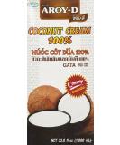 Aroy-D Coconut Cream 33.8 fl oz (6-Pack) - Rich and Creamy Coconut Milk for Cooking - 6 Cans, 33.8 fl oz Each - Buy Online on GoSupps.com