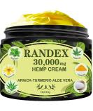 RANDEX 30000MG Organic Hemp Cream for Sore Muscles & Joints - Extra Strength Relief - Buy Online on GoSupps.com