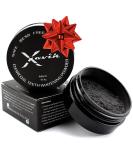 Xavik Activated Charcoal Teeth Whitening Powder - Organic Coconut Shell Carbon, Mint Flavor, Toothpaste Feel - Non Abrasive Whitener - Buy Online on GoSupps.com