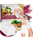 Kenrico WRX-2i Herbal Detoxification Plaster - 100% Natural Cinnamon Ginseng & Konjac Root Foot Patch for Total Body Detox - Buy Online on GoSupps.com