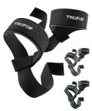 Pullup & DIP Tensile Aids - Padded Weight Lifting Loops & Wrist Straps for Strength Training | Black (1 Pair) - Optimize Bodybuilding & Cross Lifting - Buy Online on GoSupps.com