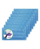 8 Pack Reusable Microfiber Mop Pads for Swiffer Wet Jet - Washable Refills for Wet & Dry Use - Durable Home/Office Cleaning Tools (Blue) - Buy Online on GoSupps.com