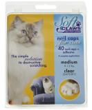 Soft Claws for Cats - CLS (Cleat Lock System), Size Medium, Color Clear - Buy Online on GoSupps.com