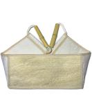 XL Large Natural Exfoliating Loofah Back Scrubber - Deep Clean & Invigorate Your Skin - Double Sided Body Spa Sponge - Buy Online on GoSupps.com