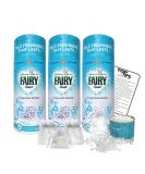 Fairy In-Wash Scent Boosters Almond Milk & Manuka Honey 3 packs of 176g with Organza Bags & Top Tips Guide - Buy Online on GoSupps.com